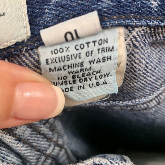 Vintage 90’s Calamity High Rise Straight Leg Jeans - Picture 4 of 7